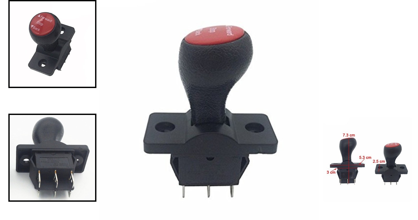 Children’s 12V Electric Ride-On Car Forward/Stop/Back Handle Switch Replacement
