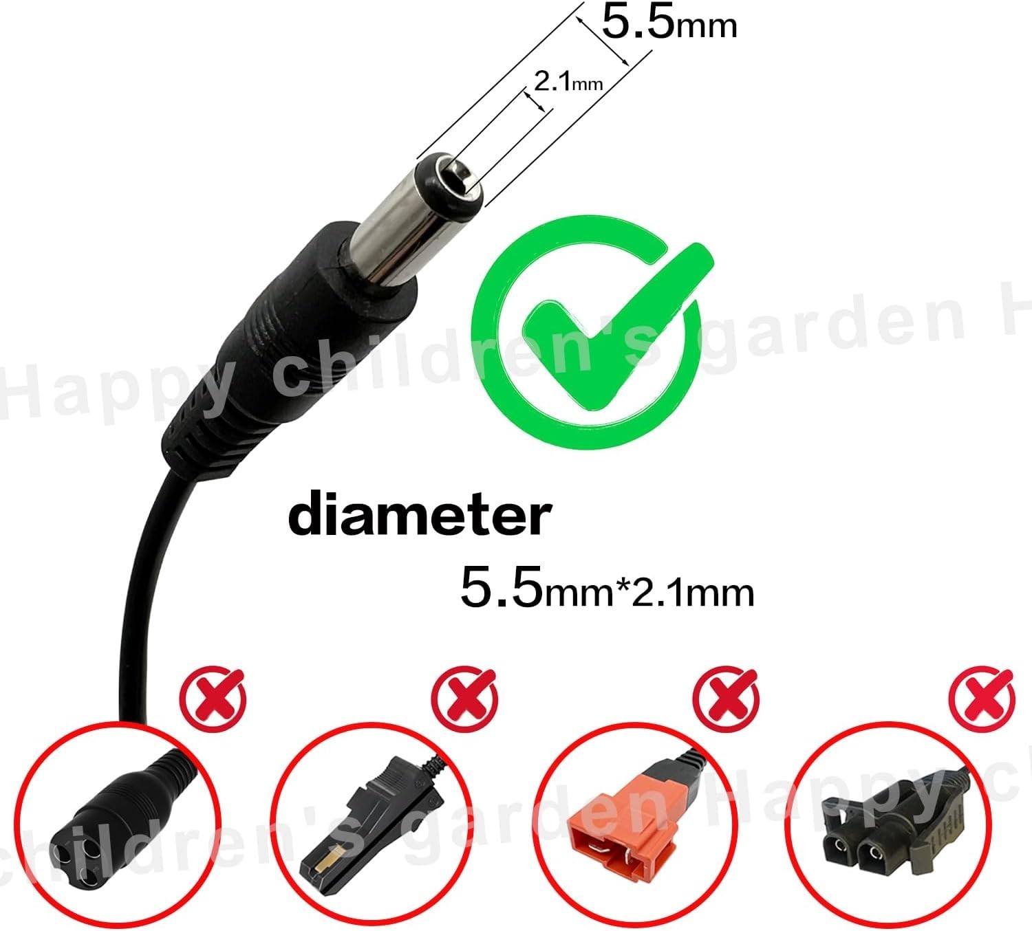 12 Volt Battery Charger for Kids Ride on Toys – Universal Charger for Best Ch…