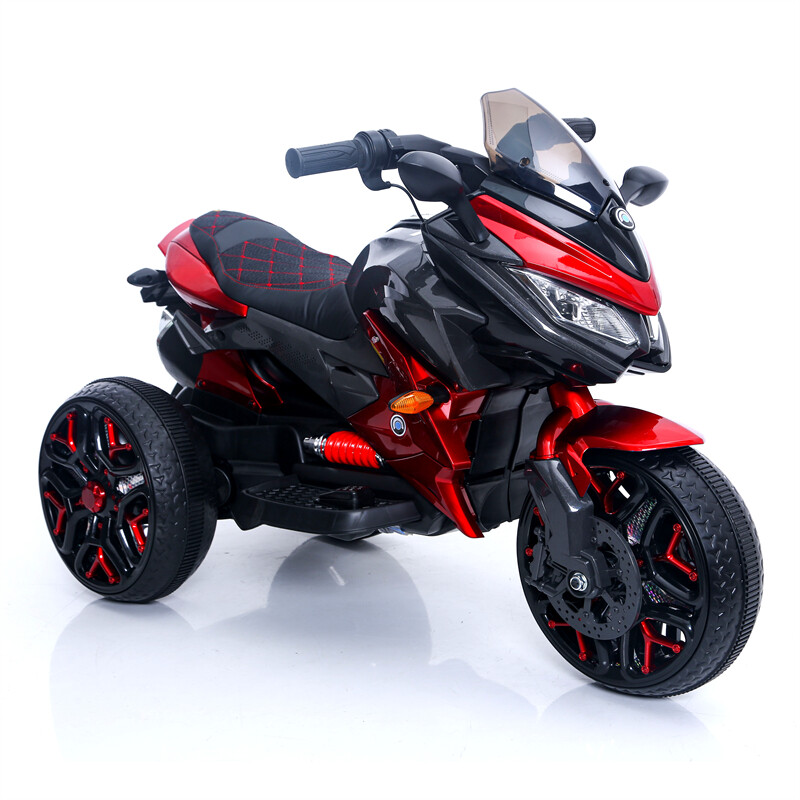 12V Electric Kids Motorcycle Ride-On Motorbike 3-Wheel 1.8-3.2MPH for Age 3-6