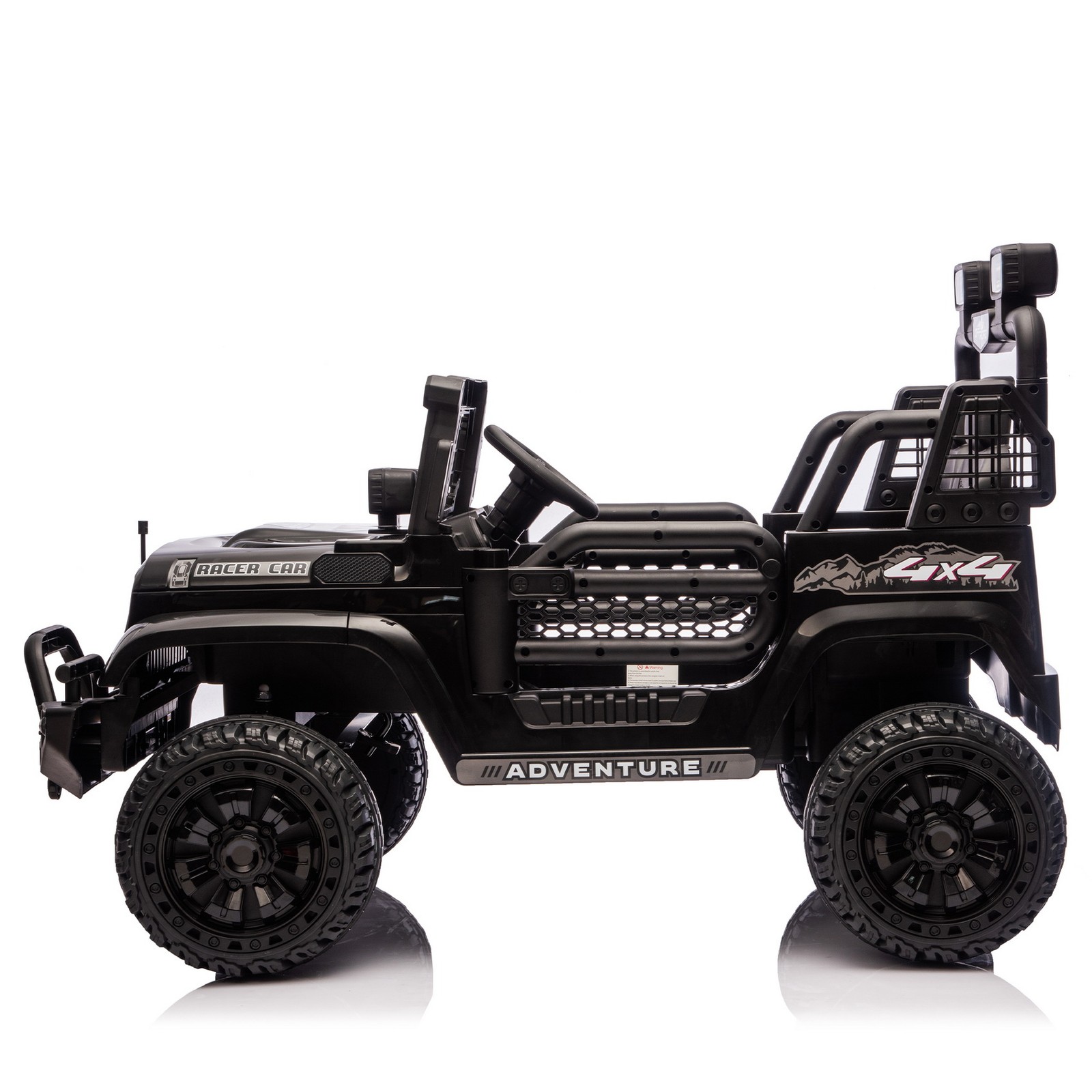 24V 2-Seater Off-Road Ride On Jeep Car Toy Parent Control LED Music Dual Motors