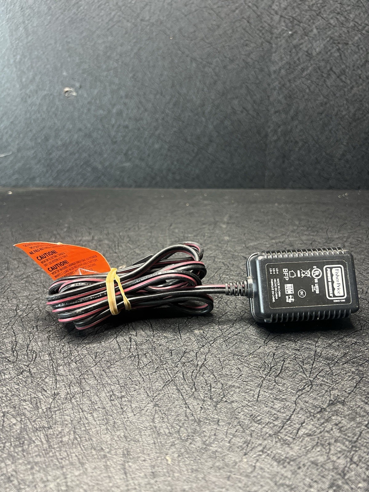 Fisher Price OEM Power Wheels 12V 1.0 AMP Battery Charger Wall Plug 00801-1781