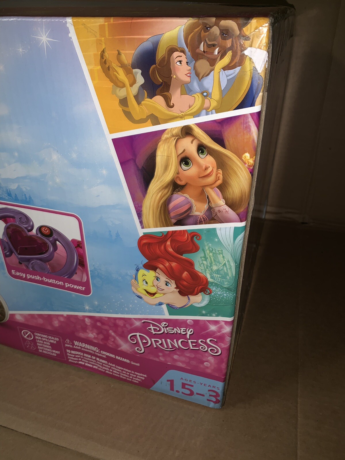 Disney’s Princess Huffy 6V Battery Powered Ride-On New In Box
