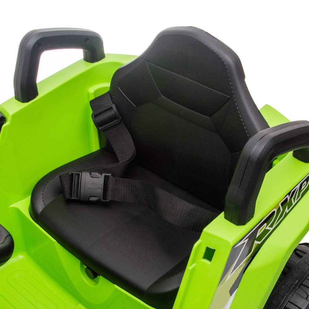 12V kids Ride On Mini UTV Electric Car Front LED Lights & Horn For Children