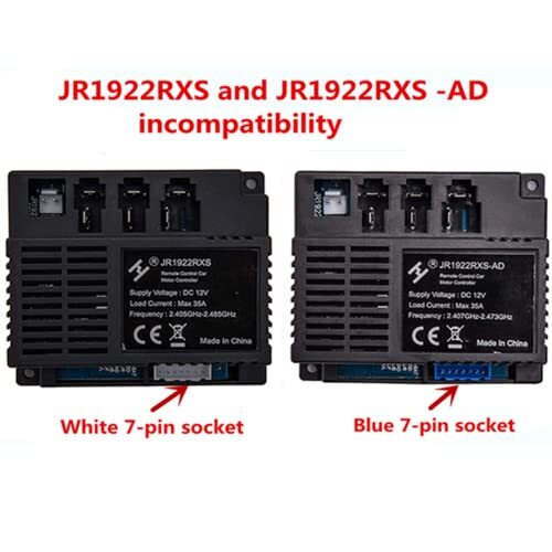 JR1922RXS 12V Controller Kids Powered Ride on car 2.4G Receiver Control Box A…