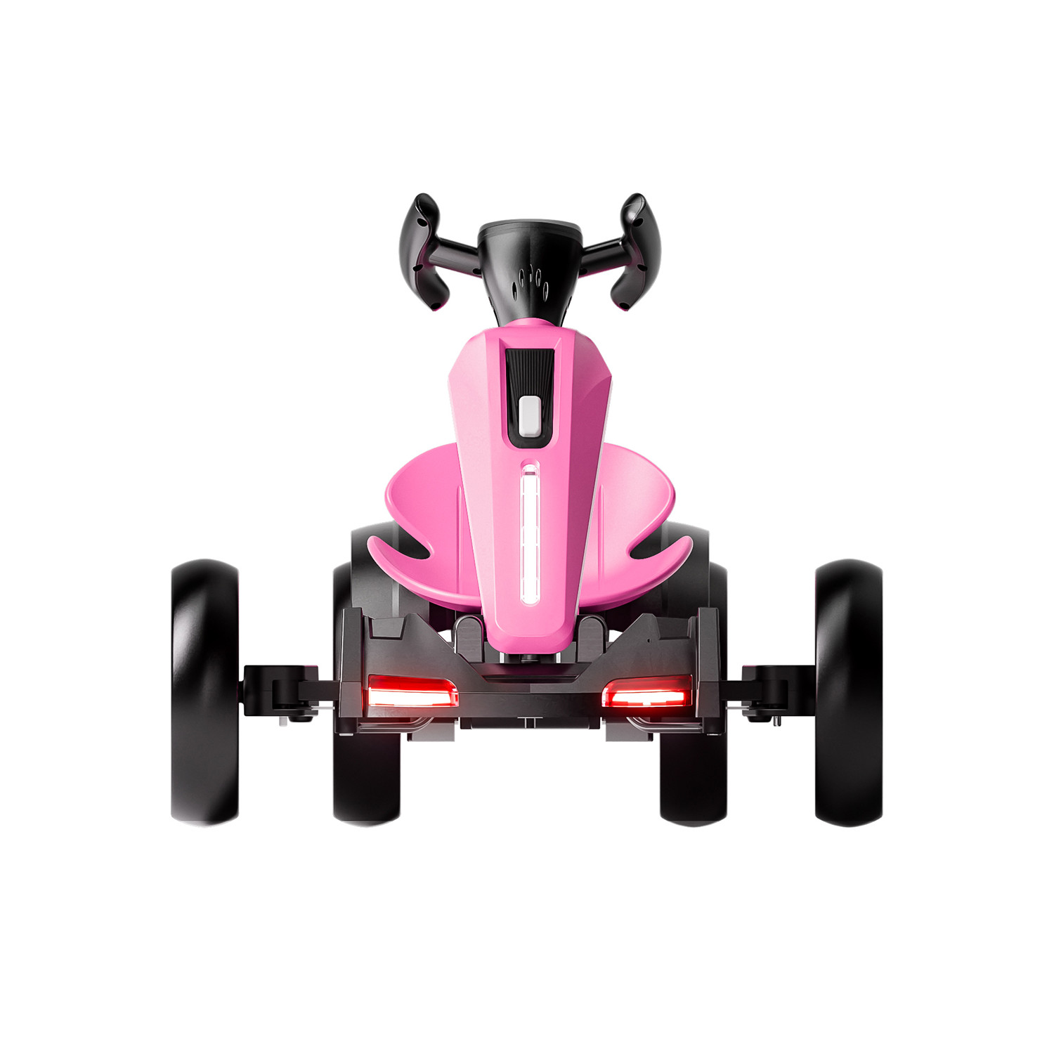 12V Electric Kids Pedal Go Kart Adjustable Seat Ride On Toy 3-6 Years Magenta