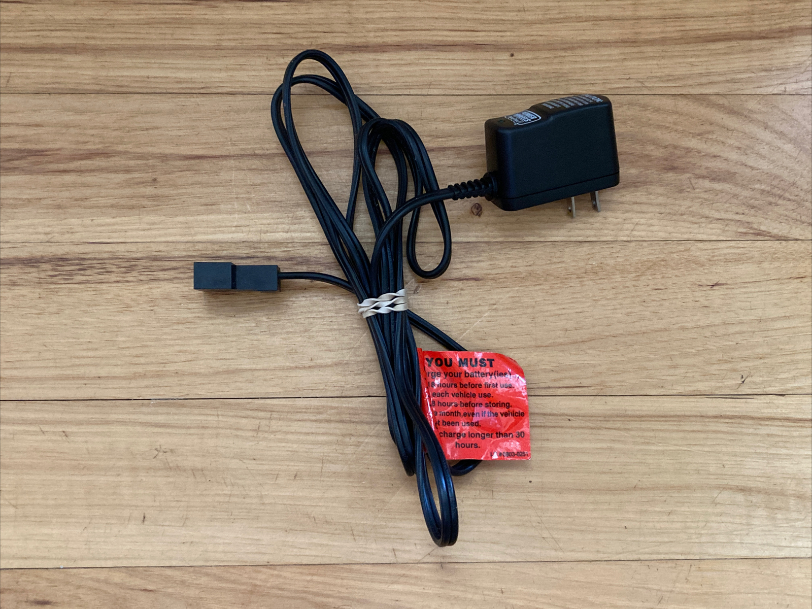 FISHER PRICE POWER WHEELS 6 Volt 6V Class 2 Battery Charger Model# 00801-1483