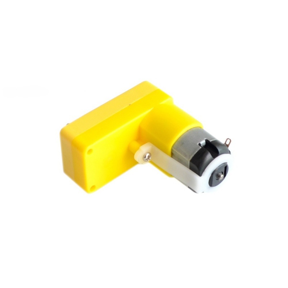 6V Brushed Gear Motor 210RPM L Configuration for TT Motor Robot Car Use