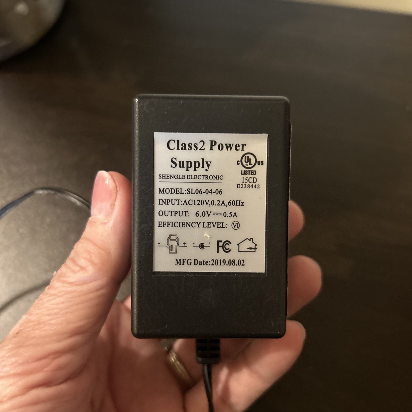 power supply6.0v-0.5A