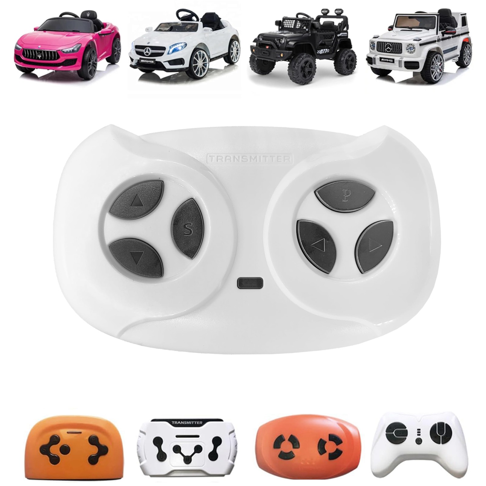 JR1602FCC 2.4Ghz Bluetooth Remote Control for Power Wheels,Remote Transmitter Co