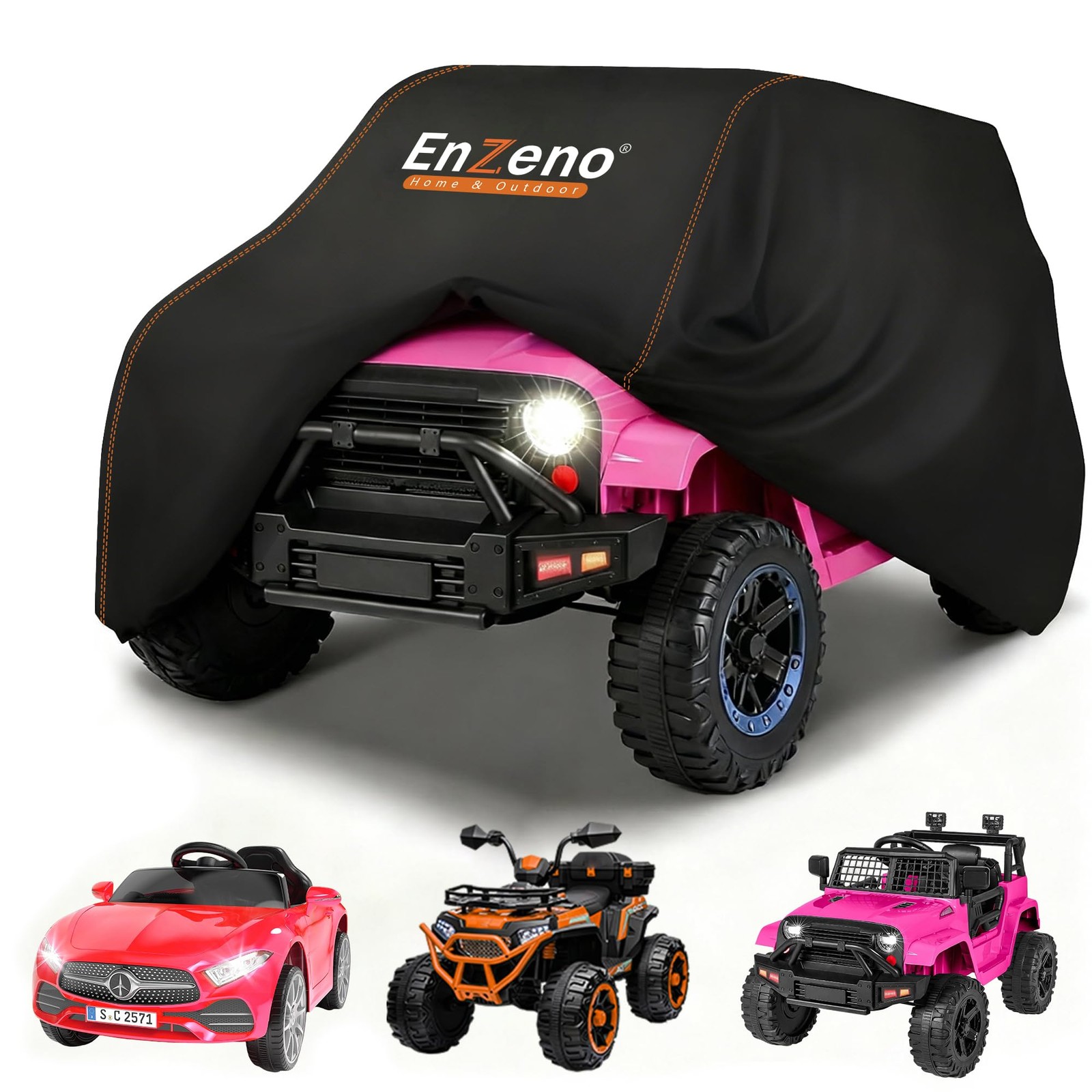 Ride-On Car Cover,Power Wheels Cover Waterproof,Outdoor Car Cover for Power W…