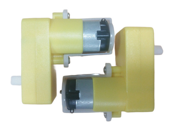 6V Brushed Gear Motor 210RPM L Configuration for TT Motor Robot Car Use