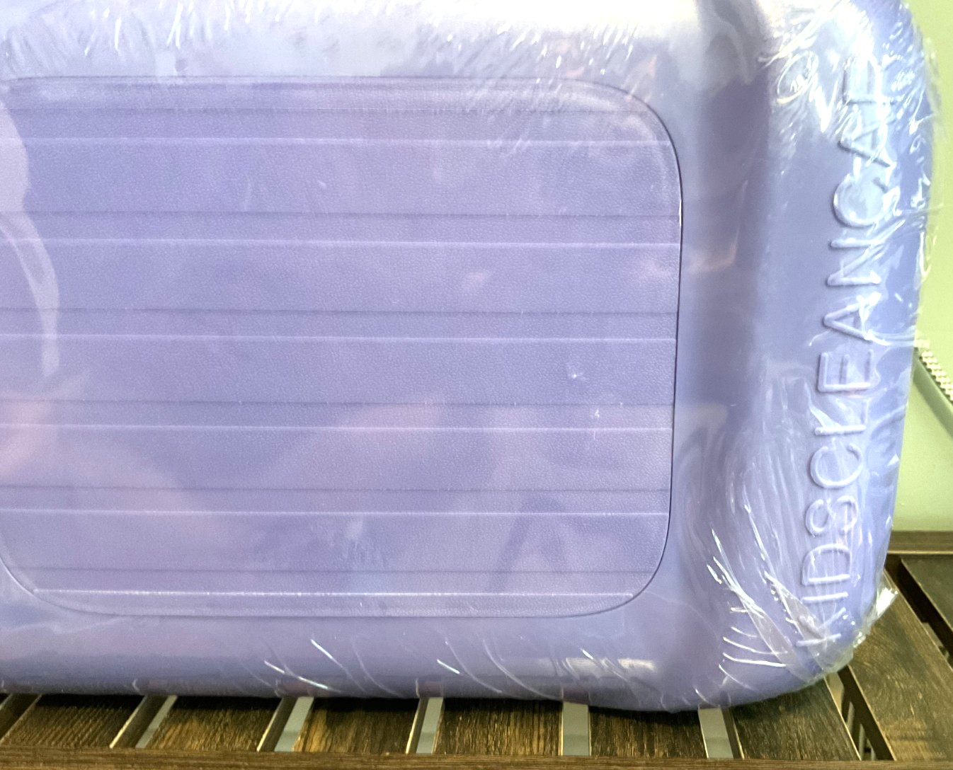 12 V Kids Clean Car Ride-On GoKart w Cleaning Fun, Soft-Start, 5 Speed- Purple