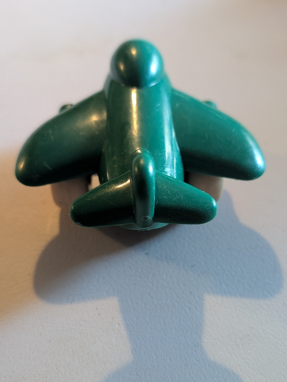 Viking Toys Sweden Jumbo Plane 1148 Green Play Vehicle Rubber Wheel Air Toddler