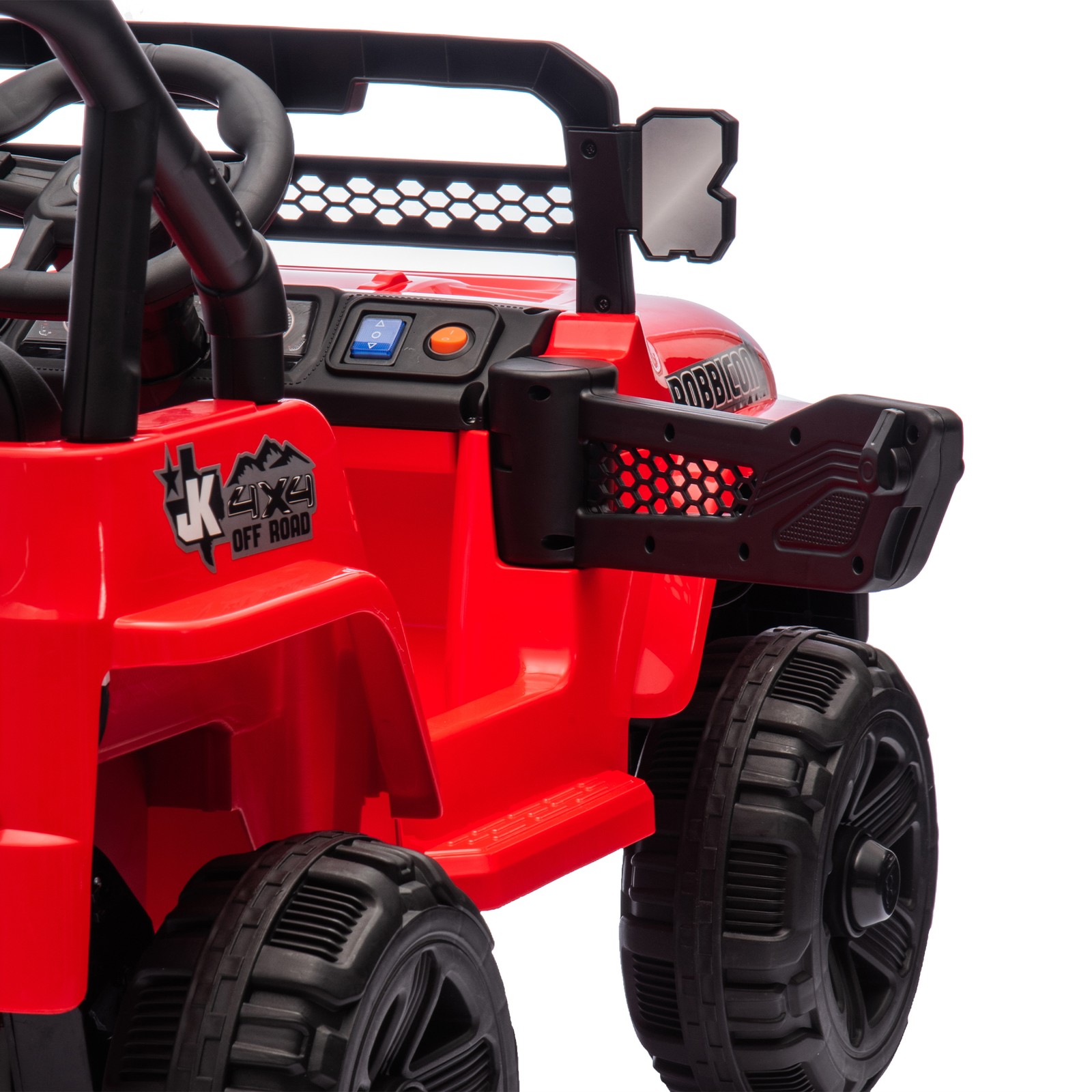 12V Kids Ride On Electric Truck Car Early education function kids aged 1-4 Red