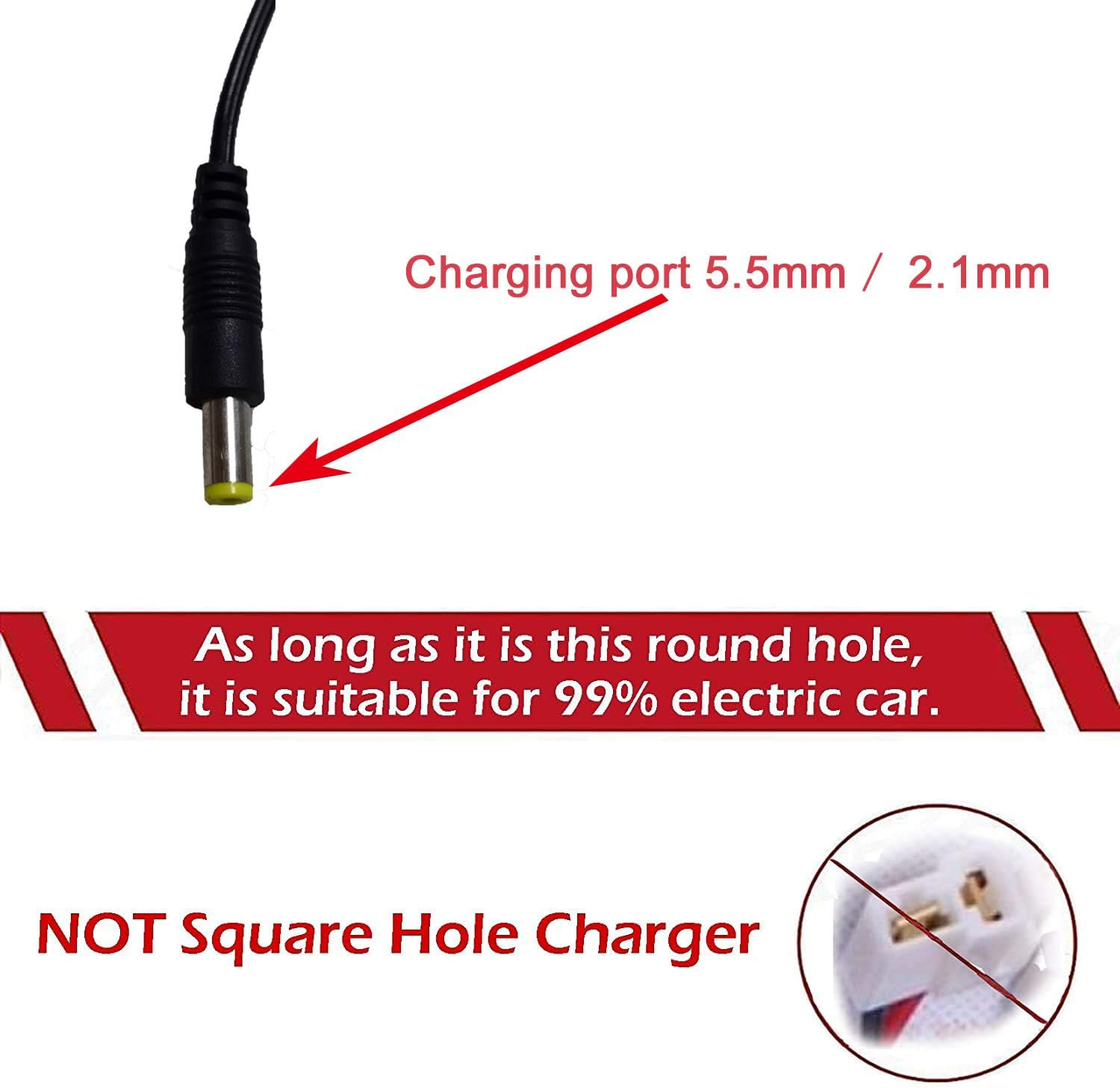 12V Charger for Kids Ride on Car Toys, 12 Volt Battery Charger for Best Choice P