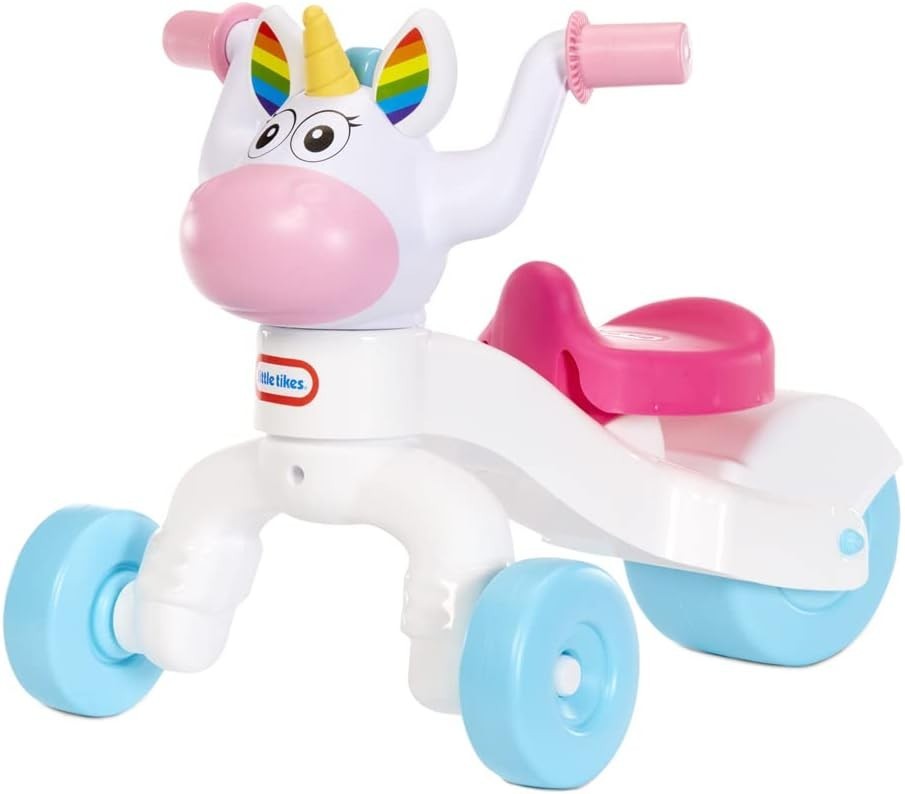 Large Unicorn Ride-On Scoot for 1-3 Olds – Safe Indoor & Outdoor Fun!
