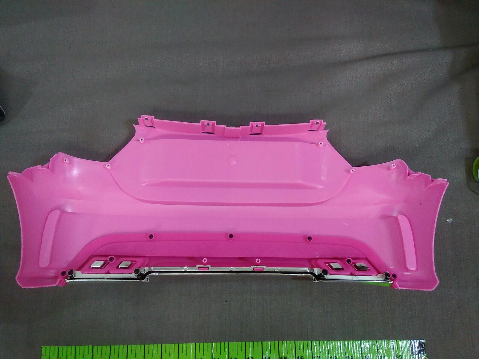 Power Wheels Disney princess Mercedes-Benz AMG 45 pink rear bumper assembly only