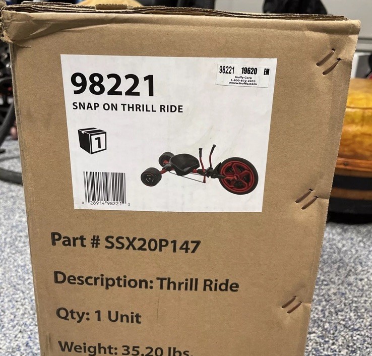 Snap-on Tools Collectible Thrill Ride Bike
