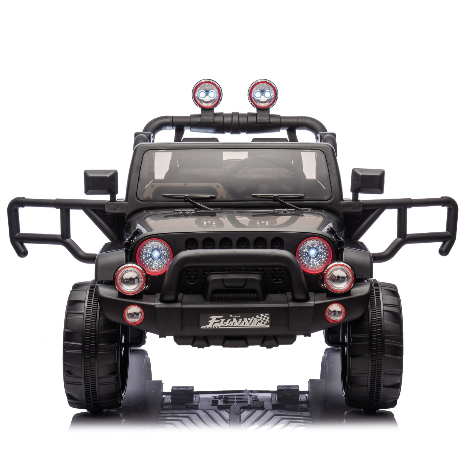 24V Kids Ride On Electric Car W/Parents Control,2WD,Rear suspension for Aged 3-8