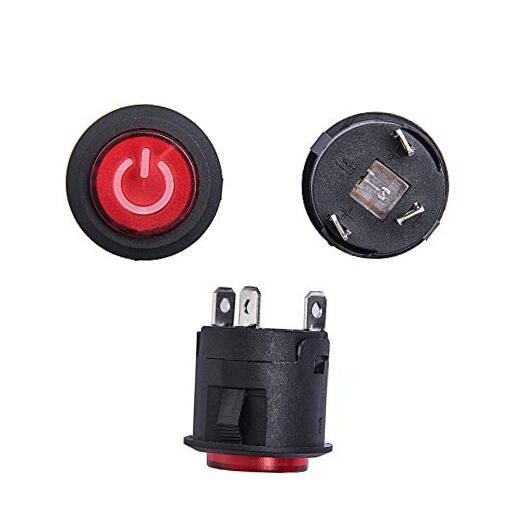 A Key Starts The Power Switch Button Start Switch Accessory for Kids Powered