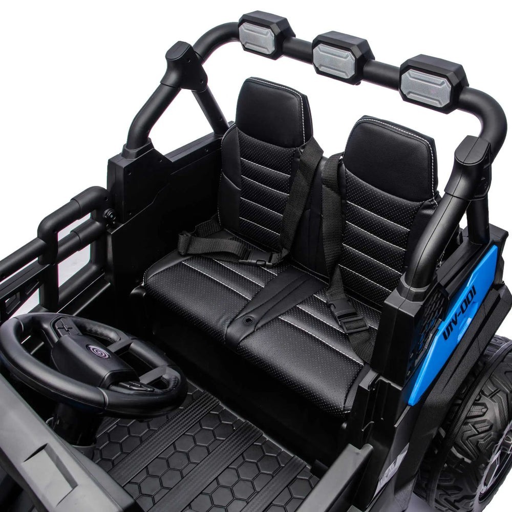24V 4WD KIDS RIDE ON ELECTRIC UTV CAR 480W 4X POWERFUL MOTORS,2 SEATER LIGHTS+RC