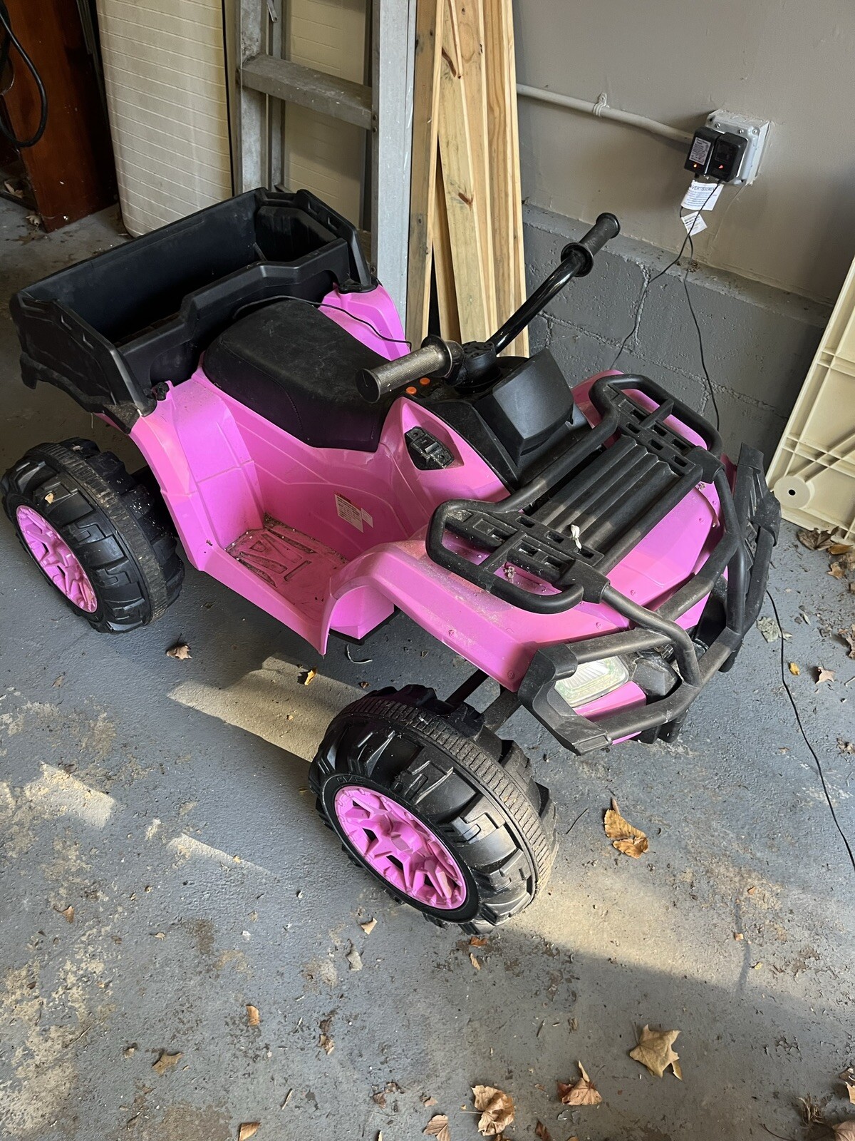 12V Kids Ride-On ATV Quad w/ Bluetooth, 2.4mph Max, (Brand New PC Board)