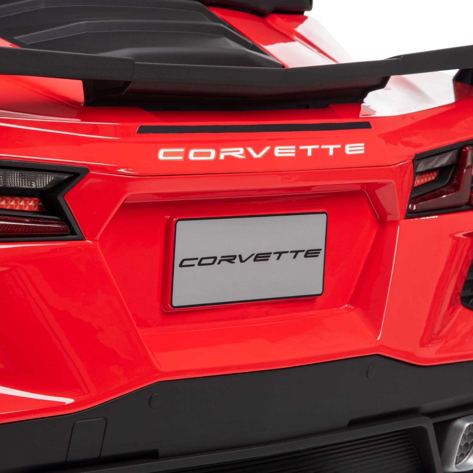 Kids 12V Battery Powered Ride-On Toy Car Corvette Stingray Car For Boys Girls 3+
