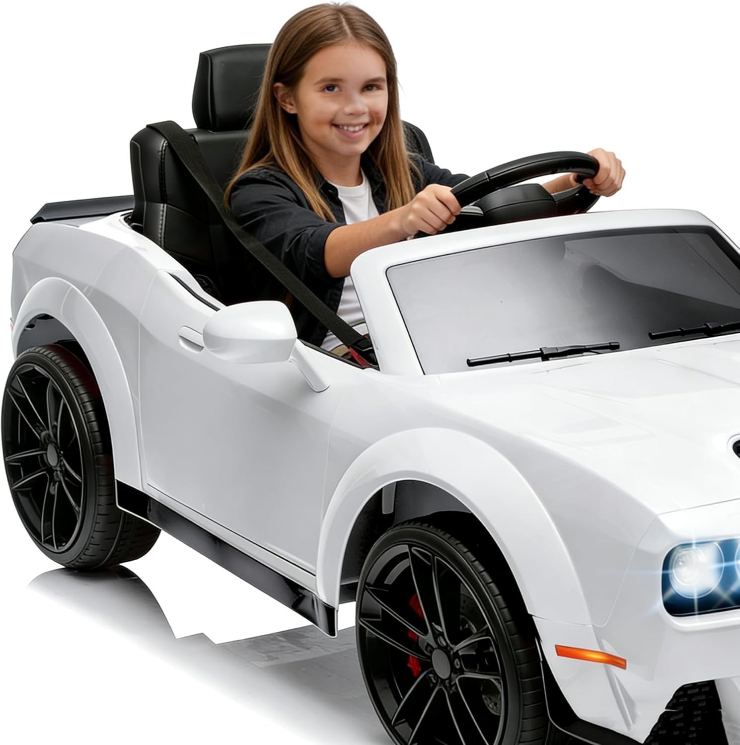 12V Electric Ride on Car Remote Control,Wireless Music Vehicle,Car Gifts for Kid