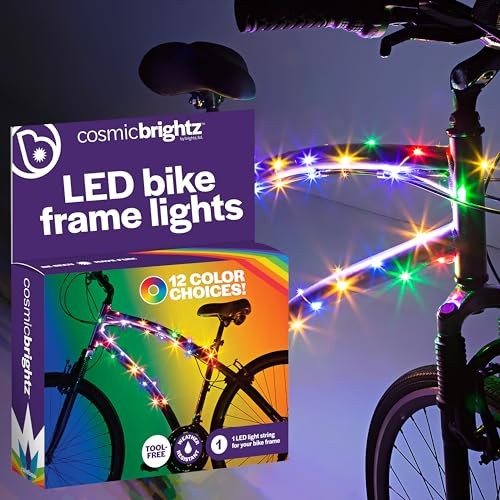 BRIGHTZ CosmicBrightz Rainbow Battery Pwr LED Lights for Bikes & Ride Ons 23D15B