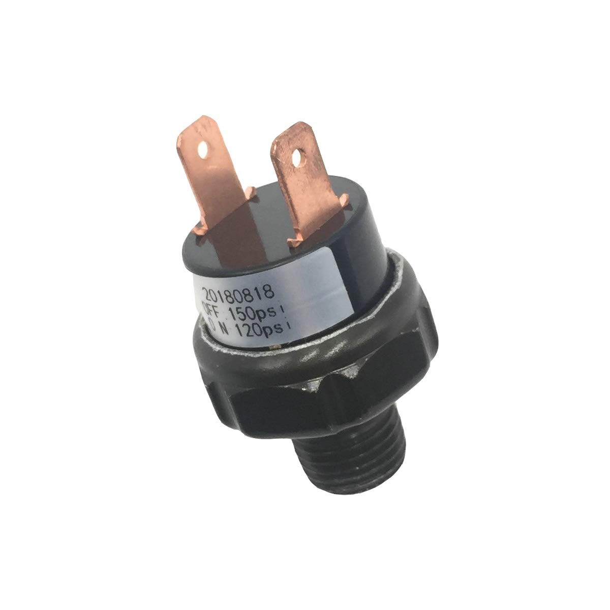 120150 PSI Air Pressure Switch Tank Mount 12V/24V 1/4 Inch NPT Air Horn