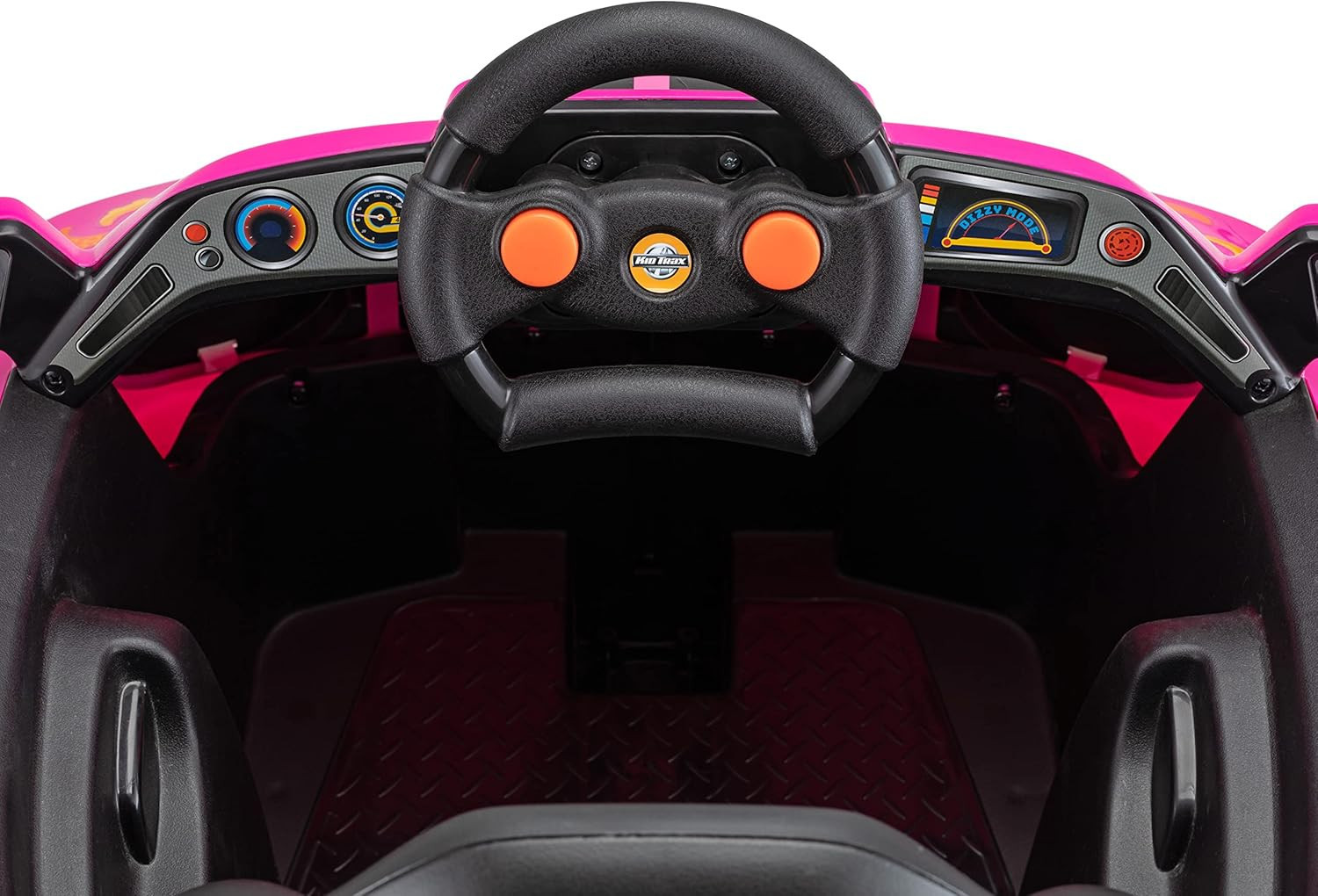 Dizzy Racers 6V Ride on Car – Toddler Toy with 360° Spin, W/Big Wheel, Indoor/Ou