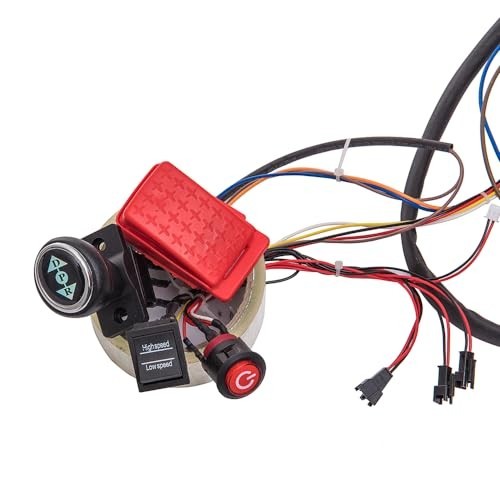 12V Electric Car DIY Wire & Switch Kit, 2.4G Bluetooth Remote Control for Kids R