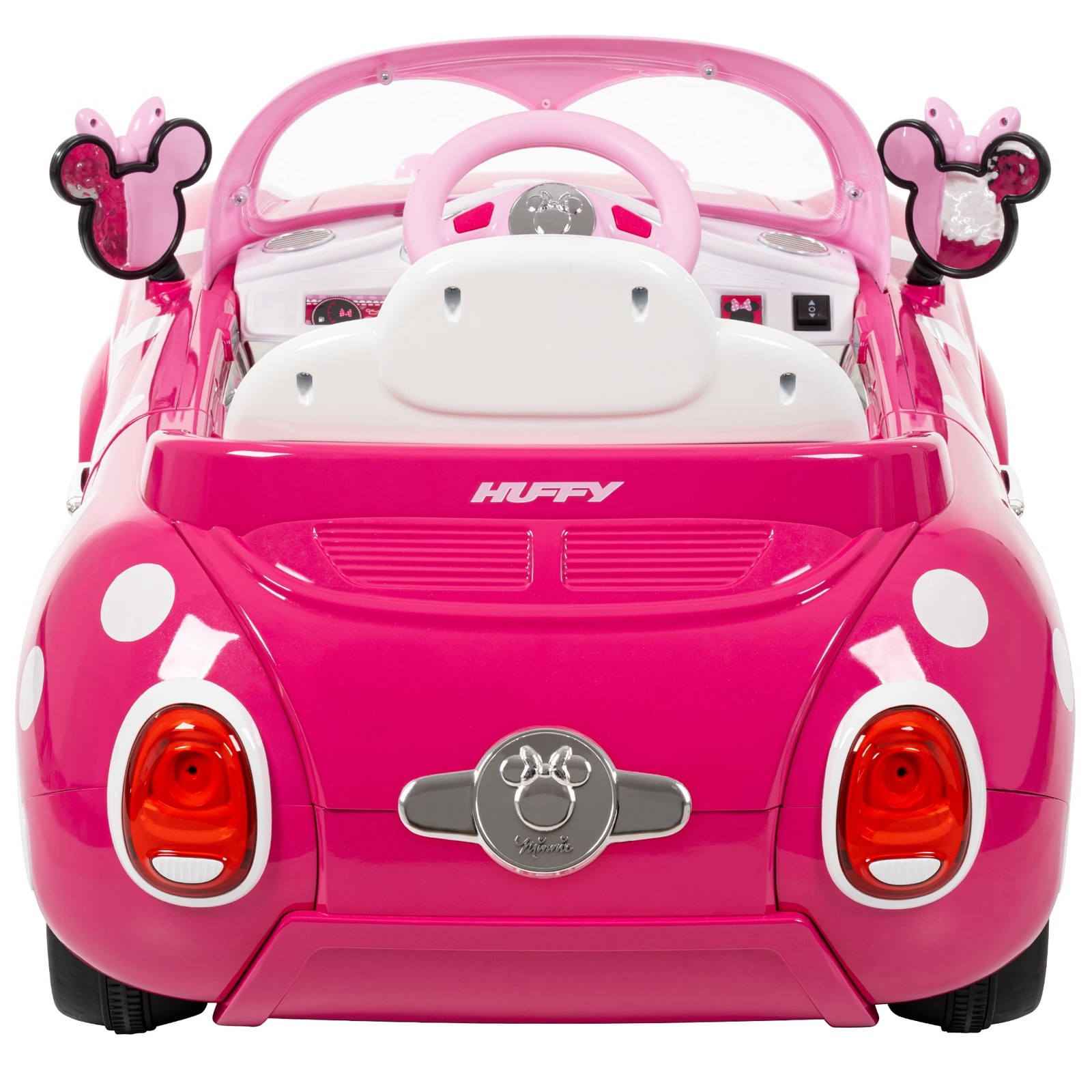 Minnie Mouse Convertible Ride-On Car with Remote Control, Ages 3-7, Kids, Pink 6