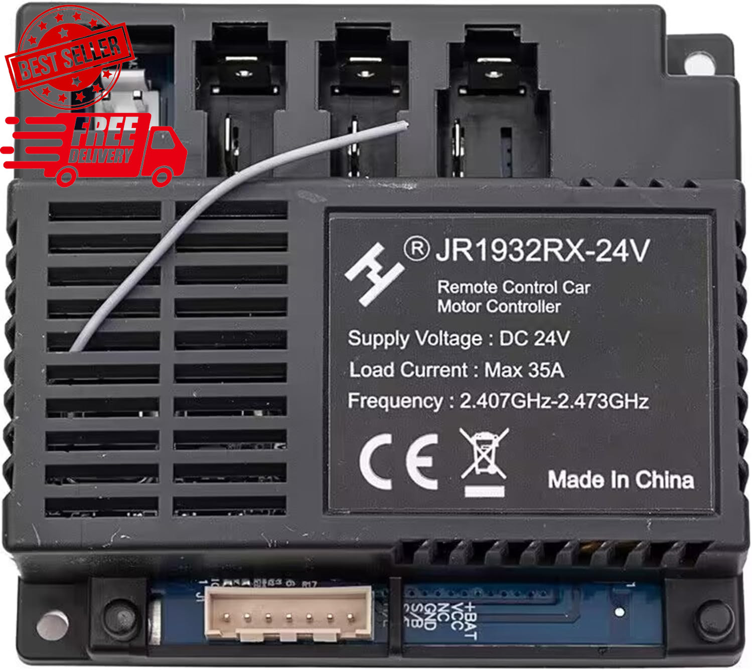 JR1932RX-24V Controller Kids Powered Ride on car 2.4G Receiver Control Box Ac…
