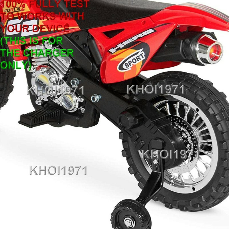 WALL charger AC adapter 8T Blazin Wheels 62 RT FORCE Z HERO DIRT Motor bike ride