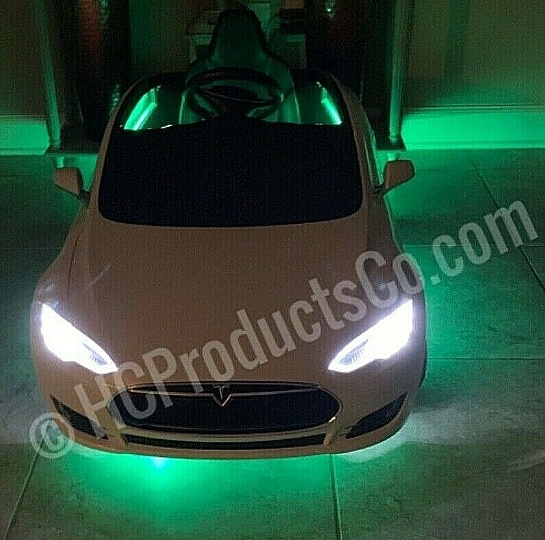 Bluetooth Controlled 14 inch LED Light Kit For Kids Electric Cars