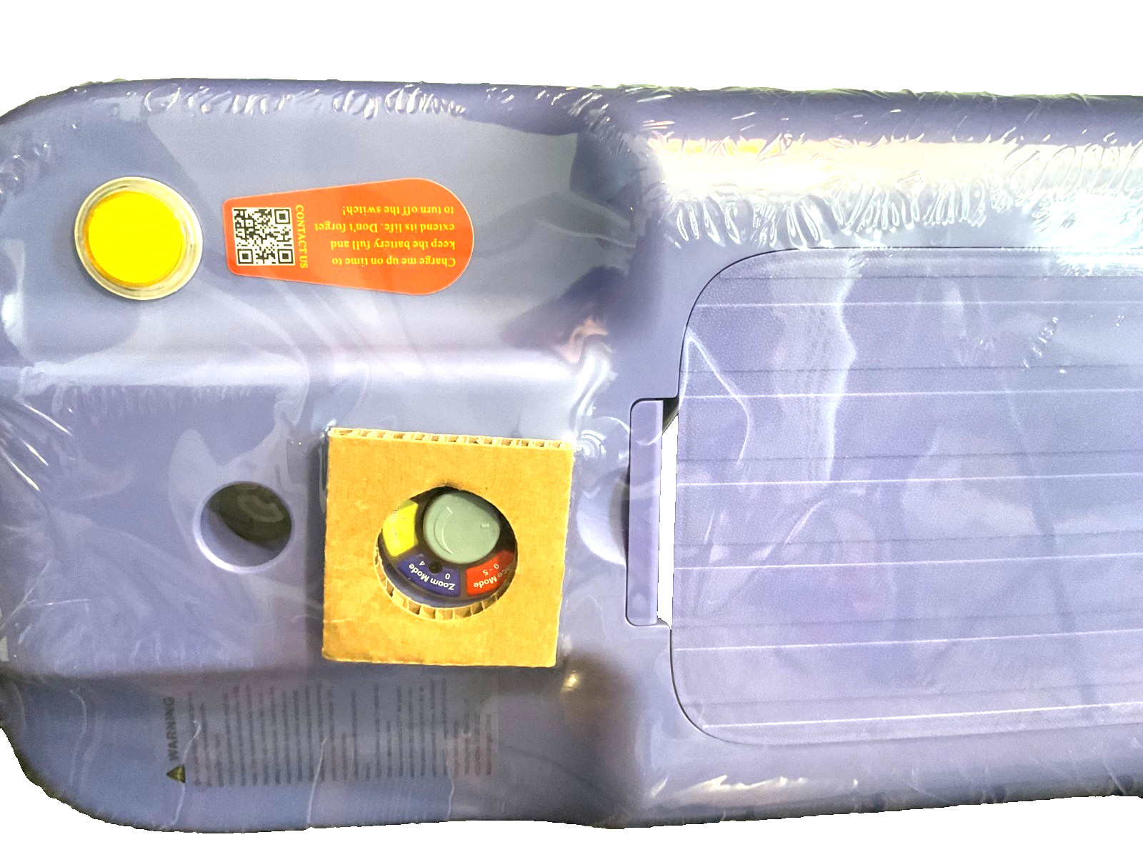 12 V Kids Clean Car Ride-On GoKart w Cleaning Fun, Soft-Start, 5 Speed- Purple