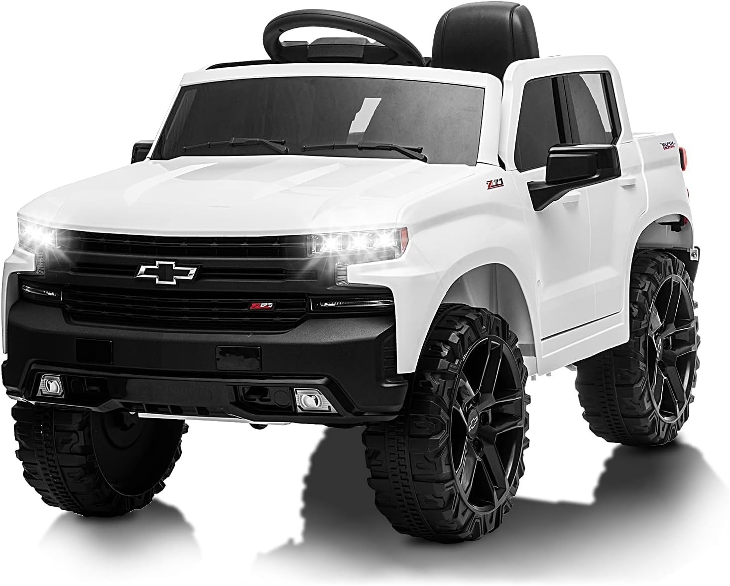 12V Ride on Car,Battery Powered Licensed Kid Ride On Truck Electric Vehicles Toy