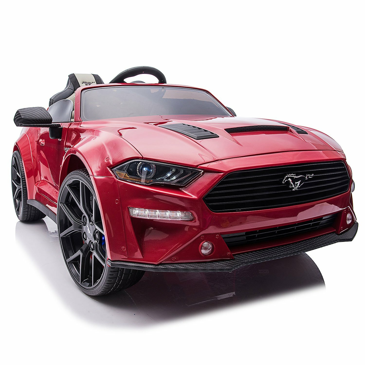 24V KIDS BOYS RIDE ON FORD MUSTANG GT CUSTOM EDITION CAR,TWO POWERFUL MOTORS+R/C
