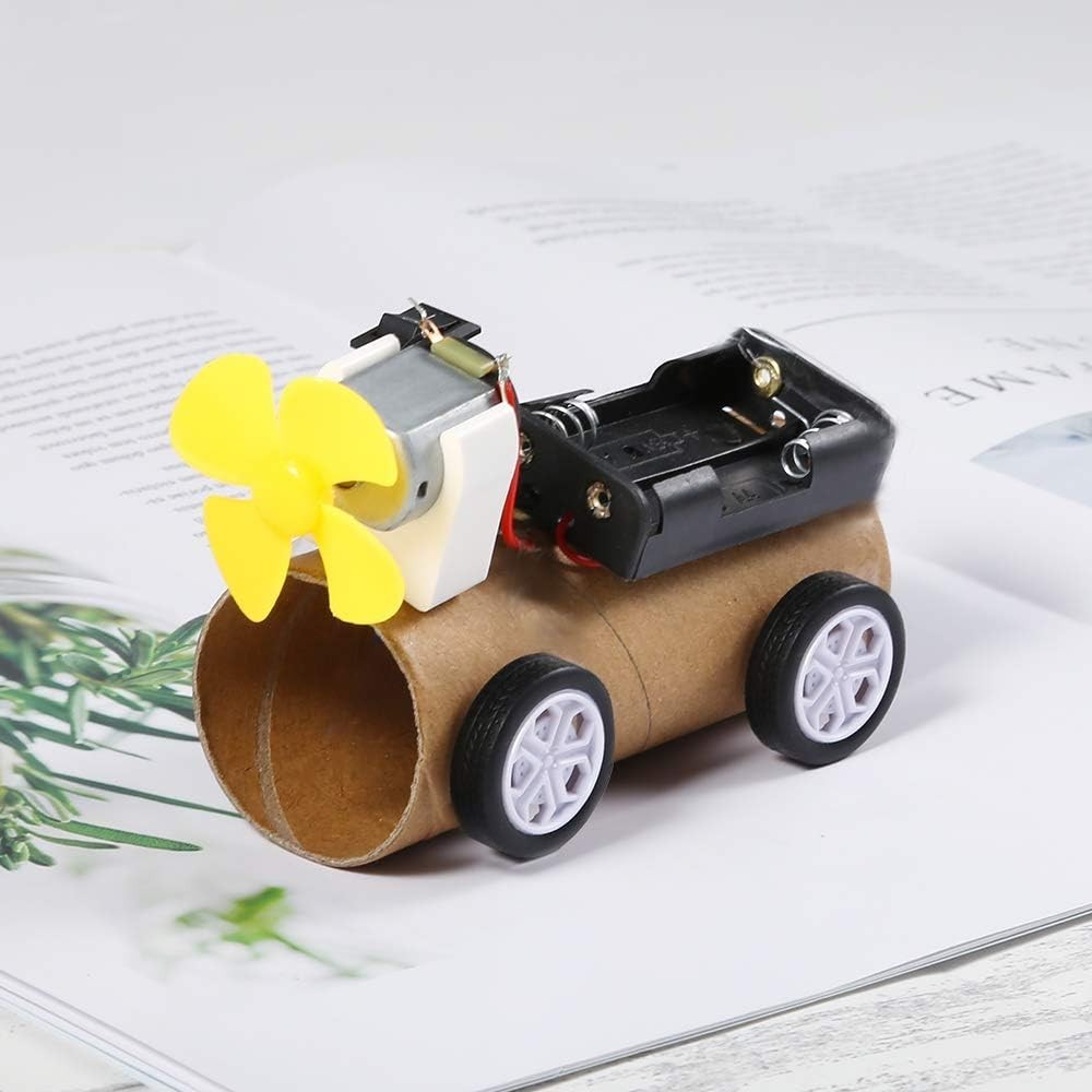 6 Set Electric Motor Kit with 66 Gears – Engaging STEM Learning for Ages 8-14
