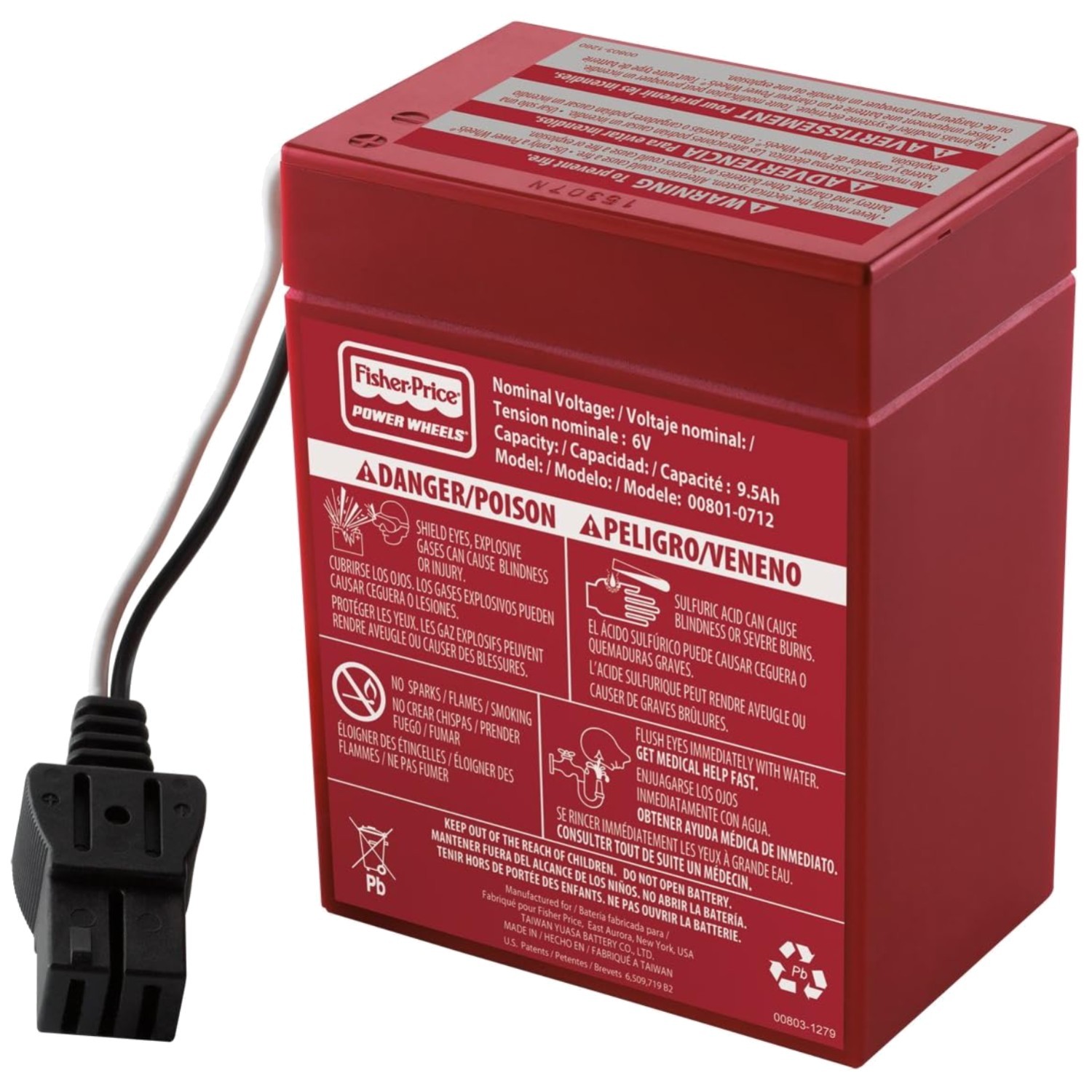 6-Volt Power Wheels Replacement Battery – Reliable, Rechargeable, Kid-Safe