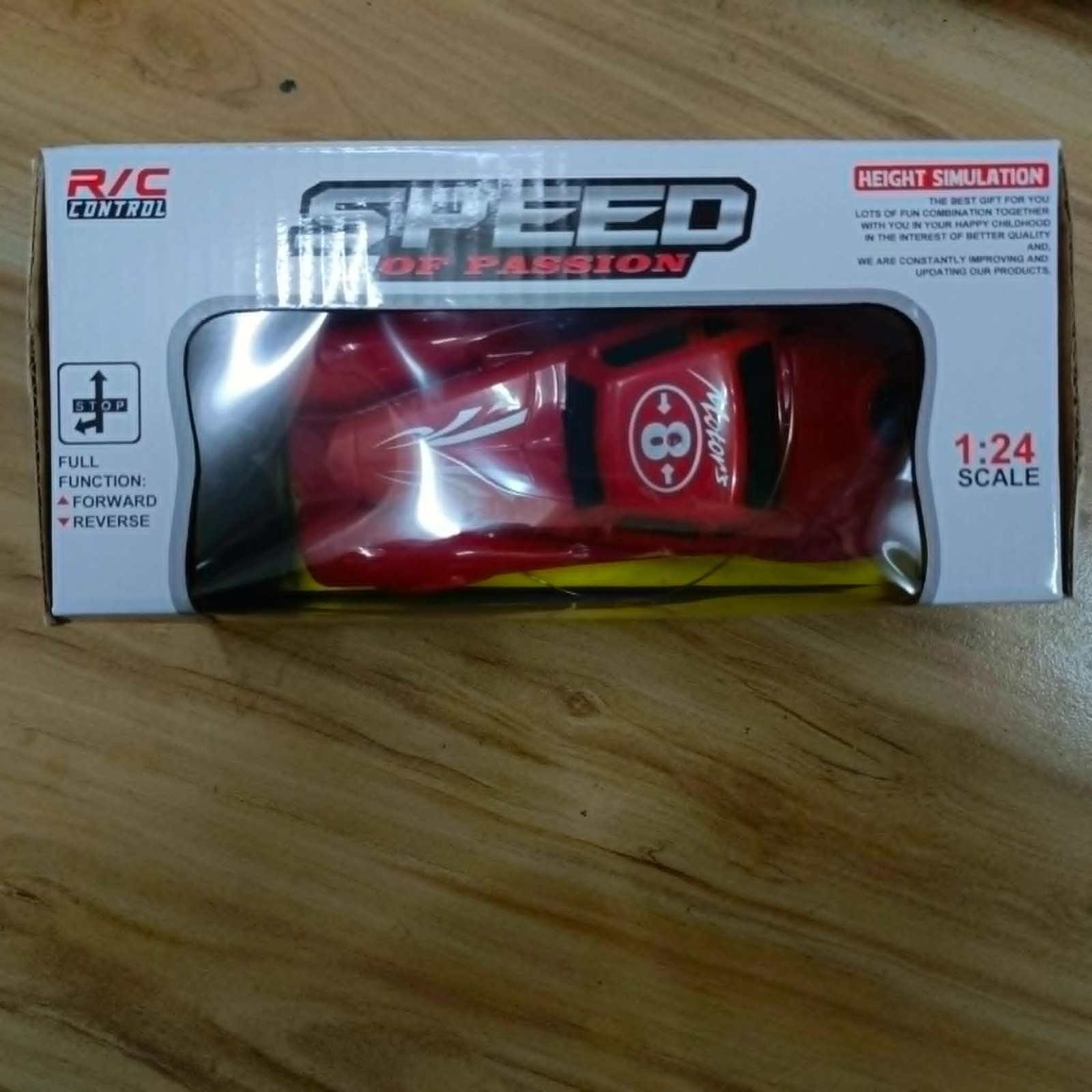 Classic Wireless Racing Car – Unique Retro Design (New)