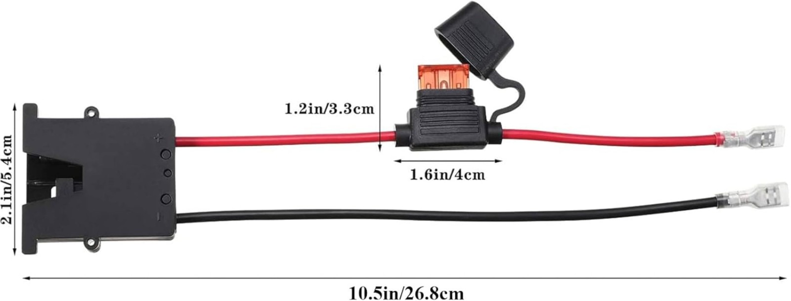 2 Pcs Replacement Wire Harness Connector Compatible 12 Volt SLA Wheels Power …