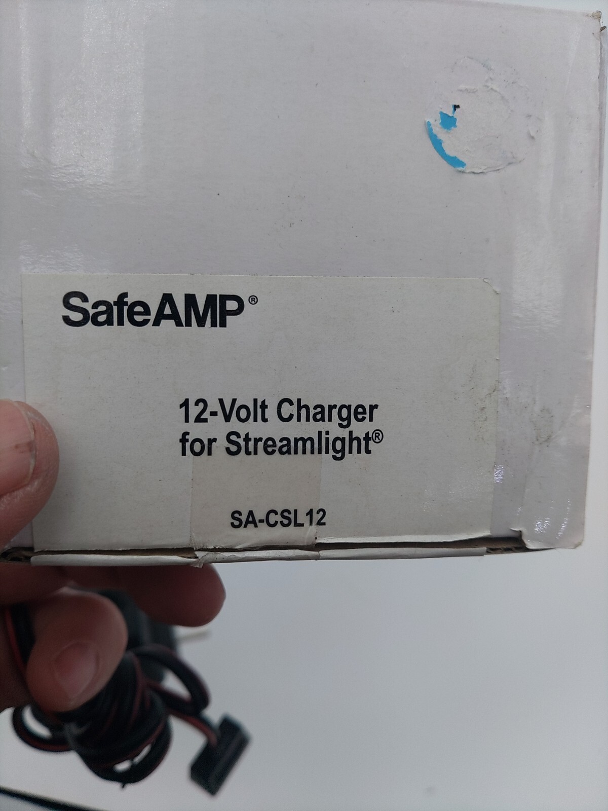 12-Volt Charger for Streamlight Rechargeable Flashlights 15-1318-23