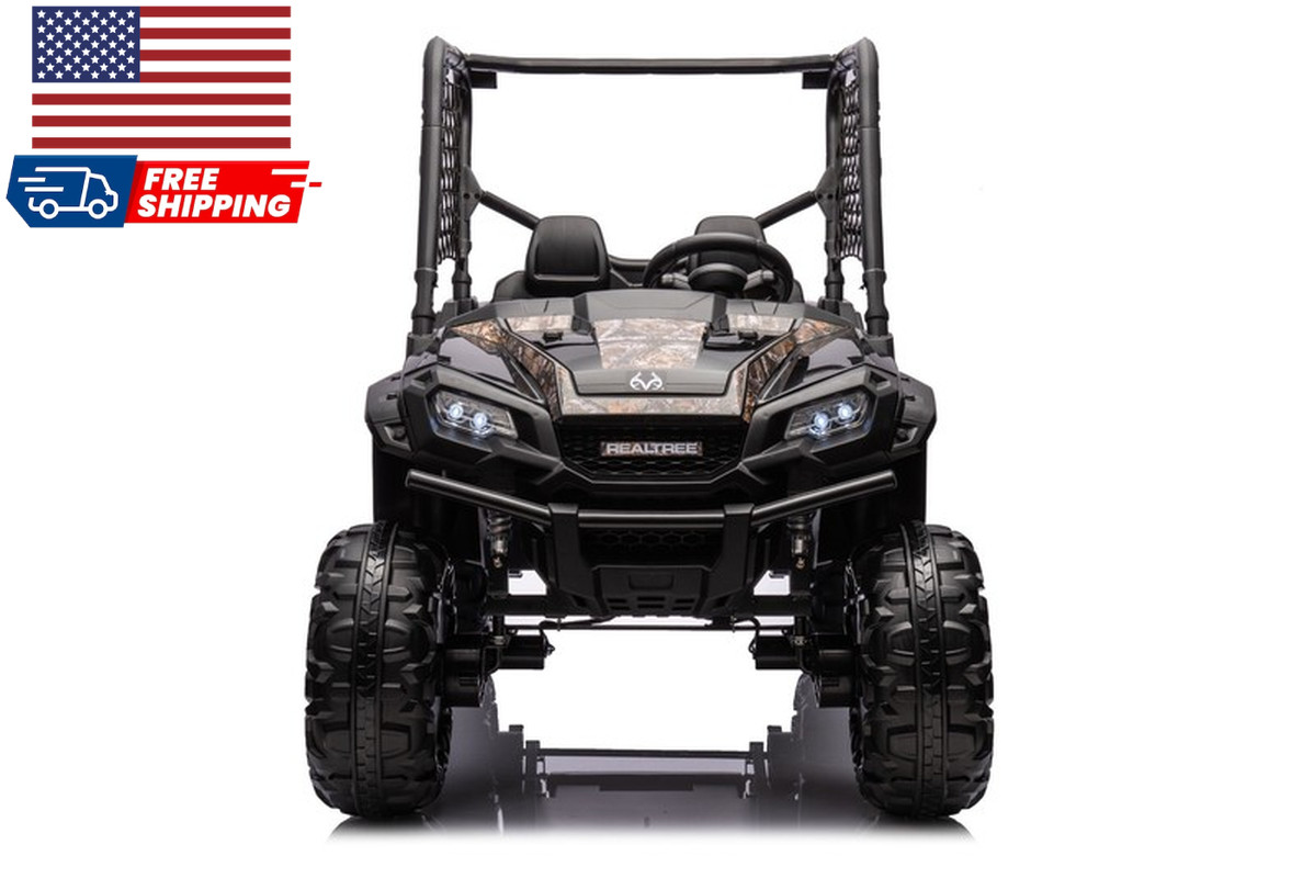Realtree-XD 24V UTV Battery-Operated Ride-On with Remote Control Kids Ages 3 US