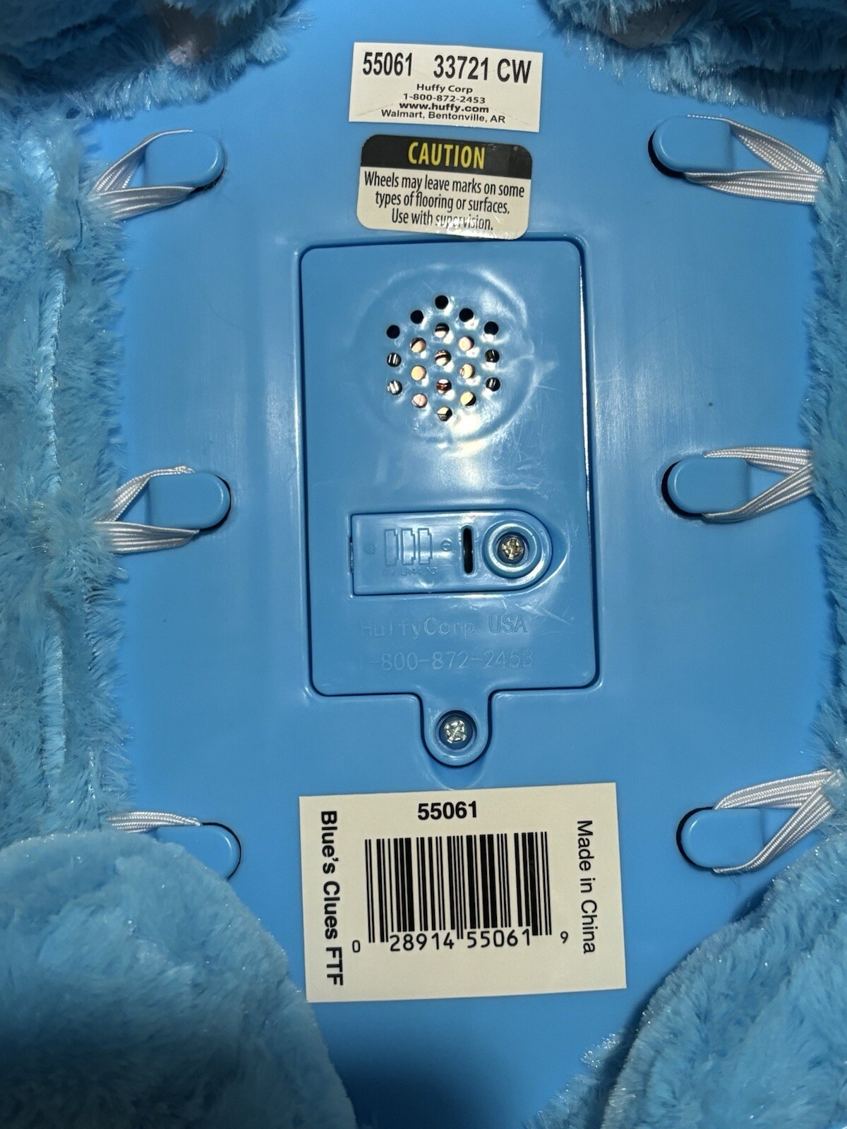 Blue’s Clues Foot to Floor Interactive Ride-On Toy Plush Makes Noise