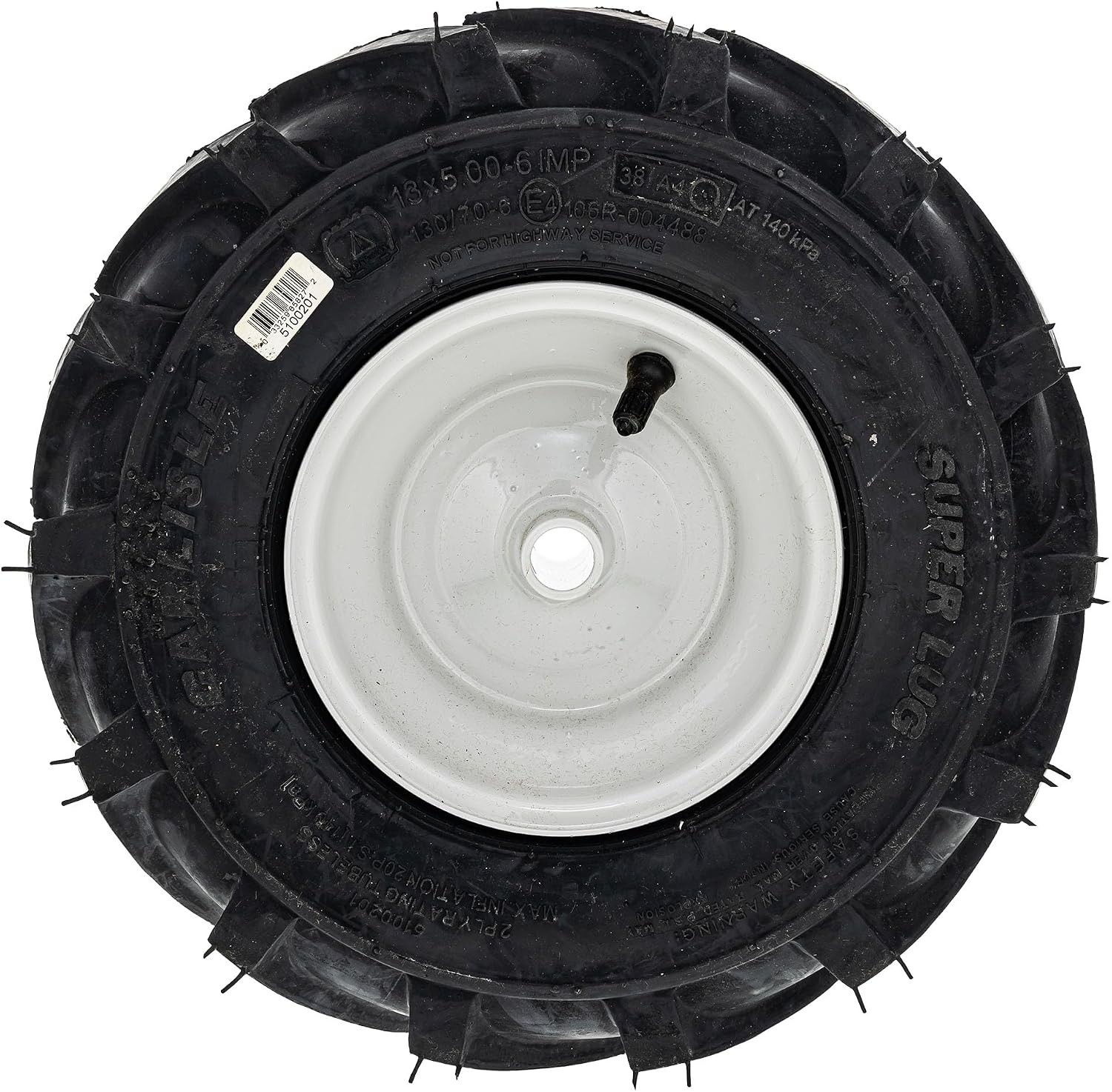 Durable 13 Inch Wheel Replacement Part for Garden Tiller – Fits Numerous Models