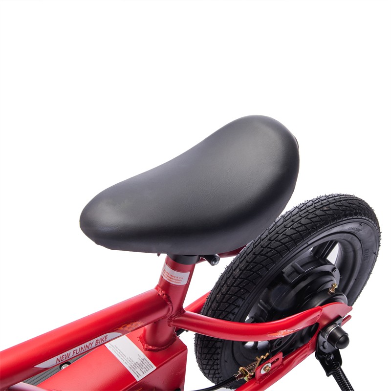 24V Kids Ride On Electric Bike 150W 9.32MPH Inflatable Wheels Bicycle for Kid 3+