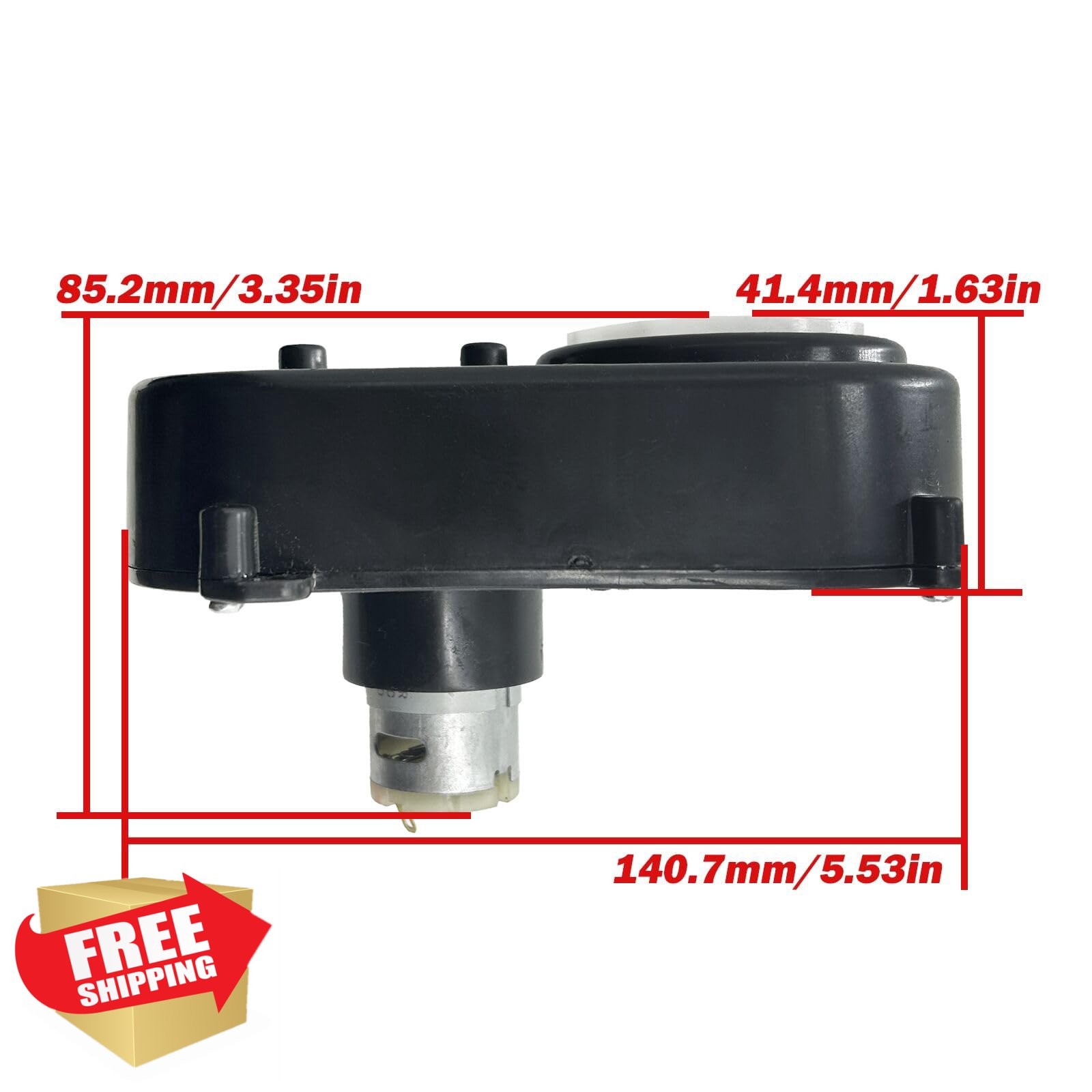 JRRXM 12V Steering Wheel Motor Gearbox