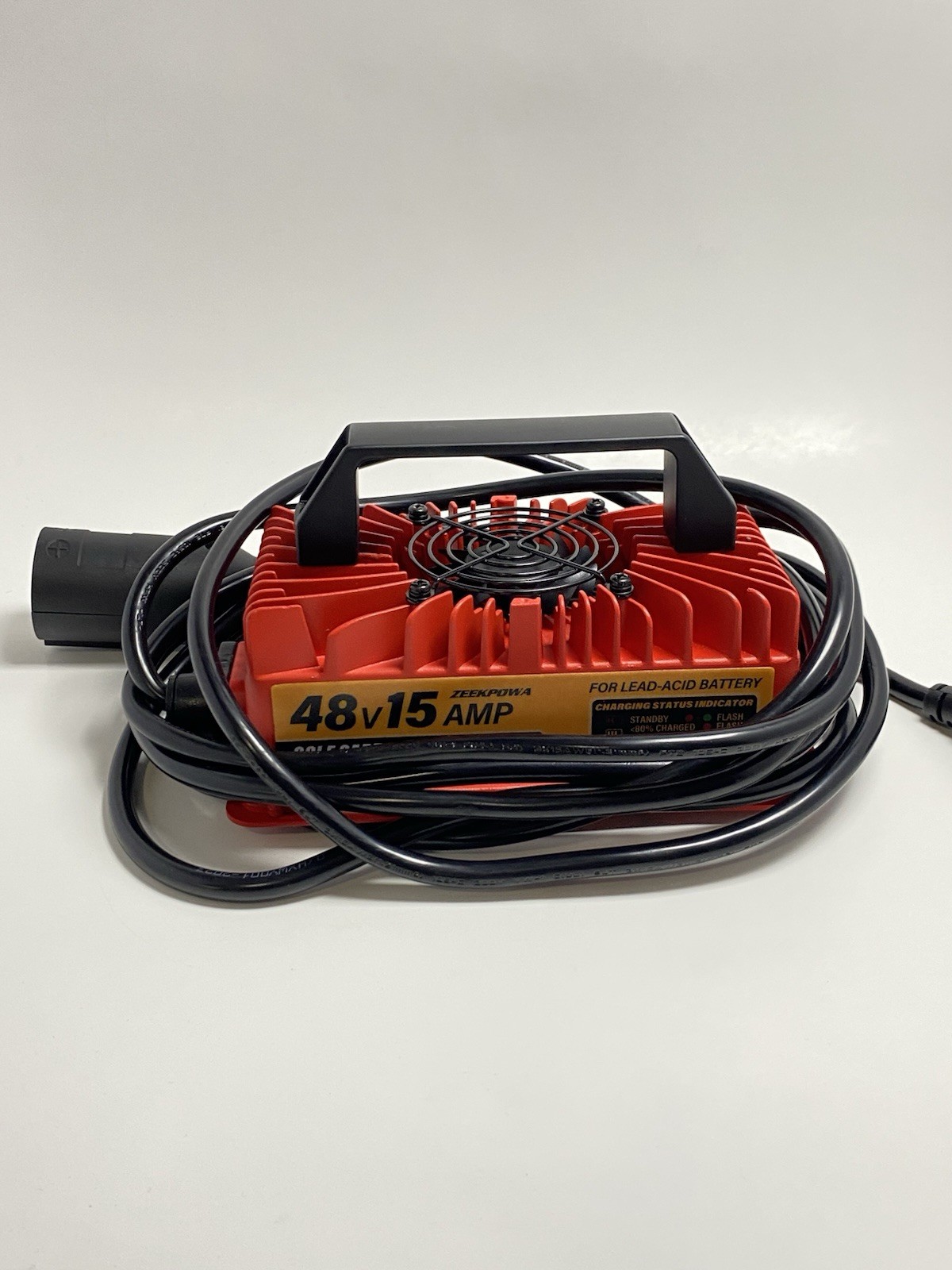 48 Volt Golf Cart Battery Charger, 15 AMP 48V Smart Golf Cart Charger